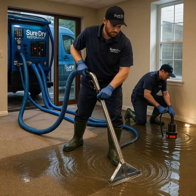 Water Extraction and Removal process in Vestavia Hills, AL